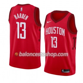 Camiseta Hombre NBA Houston Rockets James Harden 13 2018-19 Nike Rojo Swingman